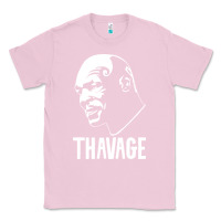 Bubblegum Pink THAVAGE Classic Tee - linhVisuals