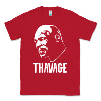 Red THAVAGE Classic Tee - linhVisuals