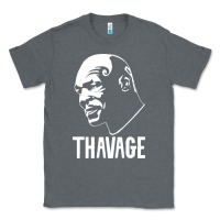 Charcoal Heather THAVAGE Classic Tee - linhVisuals