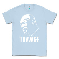 Dusty Blue THAVAGE Classic Tee - linhVisuals