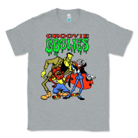 Heather Grey groovie ghoulies Classic Tee - linhVisuals