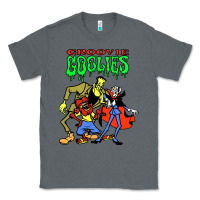 Charcoal Heather groovie ghoulies Classic Tee - linhVisuals