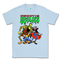 Dusty Blue groovie ghoulies Classic Tee - linhVisuals