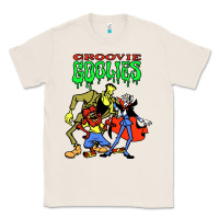 Natural groovie ghoulies Classic Tee - linhVisuals