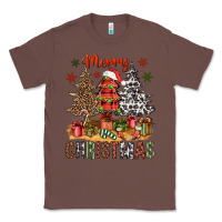 Chestnut merry christmas with western trees bbs Classic Tee - BundleAndBundleShop