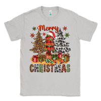 Moon Dust merry christmas with western trees bbs Classic Tee - BundleAndBundleShop