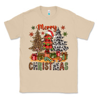 Mushroom merry christmas with western trees bbs Classic Tee - BundleAndBundleShop
