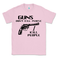 Bubblegum Pink guns dont kill people i kill people 1996 Classic Tee - linhVisuals
