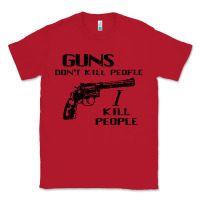Red guns dont kill people i kill people 1996 Classic Tee - linhVisuals