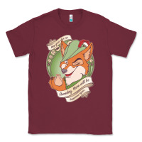 Burgundy chin up   robin hood Classic Tee - linhVisuals