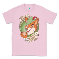 Bubblegum Pink chin up   robin hood Classic Tee - linhVisuals