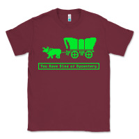 Burgundy you have died of dysentery oregon trail Classic Tee - linhVisuals