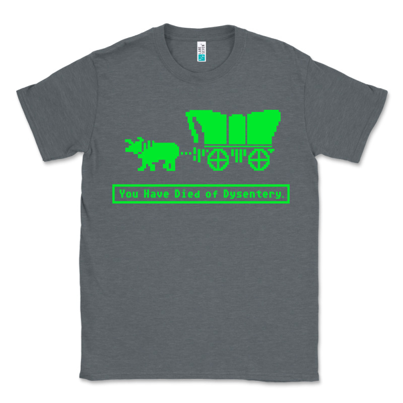 You Have Died Of Dysentery Oregon Trail Classic Tee by linhVisuals | Teevron