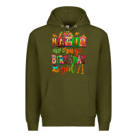 Army Green nacho average speech therapist Premium Hoodie - AdoDesignShop