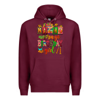 Burgundy nacho average speech therapist Premium Hoodie - AdoDesignShop