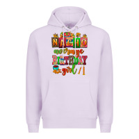 Lilac nacho average speech therapist Premium Hoodie - AdoDesignShop