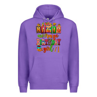 Purple nacho average speech therapist Premium Hoodie - AdoDesignShop