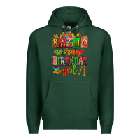 Sports Green nacho average speech therapist Premium Hoodie - AdoDesignShop