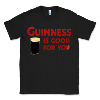 Black guiness is good for you (and me) hq fnny Classic Tee - linhVisuals