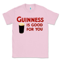 Bubblegum Pink guiness is good for you (and me) hq fnny Classic Tee - linhVisuals