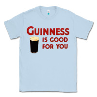 Dusty Blue guiness is good for you (and me) hq fnny Classic Tee - linhVisuals