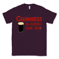 Plum guiness is good for you (and me) hq fnny Classic Tee - linhVisuals