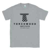 Heather Grey torchwood institute Classic Tee - linhVisuals