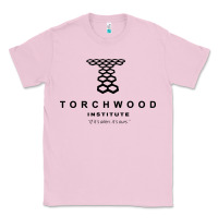 Bubblegum Pink torchwood institute Classic Tee - linhVisuals