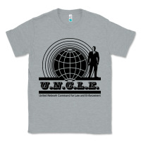 Heather Grey the man from u.n.c.l.e. Classic Tee - linhVisuals