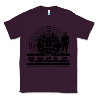 Plum the man from u.n.c.l.e. Classic Tee - linhVisuals