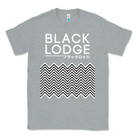Heather Grey twin peaks inspired japanese black lodge Classic Tee - linhVisuals