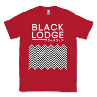 Red twin peaks inspired japanese black lodge Classic Tee - linhVisuals