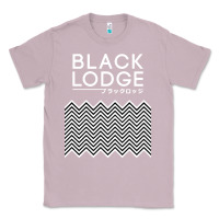 Lilac twin peaks inspired japanese black lodge Classic Tee - linhVisuals