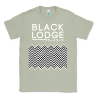 Matcha twin peaks inspired japanese black lodge Classic Tee - linhVisuals