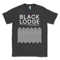 Smoke twin peaks inspired japanese black lodge Classic Tee - linhVisuals