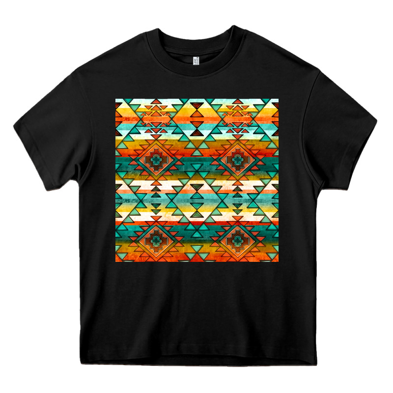 Native American Aztec Seamless Pattern 1 Heavy Core Tee by BundleAndBundleShop | Teevron