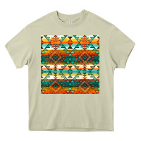 Mossy native american aztec seamless pattern 1 Heavy Core Tee - BundleAndBundleShop