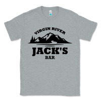 Heather Grey jacks bar virgin river Classic Tee - linhVisuals