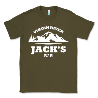 Army Green jacks bar virgin river Classic Tee - linhVisuals