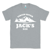 Heather Grey jacks bar virgin river Classic Tee - linhVisuals