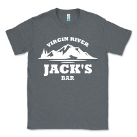 Charcoal Heather jacks bar virgin river Classic Tee - linhVisuals