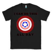 Black i can do this all day graphic mens & womens t shirt Classic Tee - linhVisuals