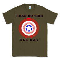 Army Green i can do this all day graphic mens & womens t shirt Classic Tee - linhVisuals