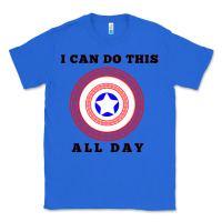 True Royal i can do this all day graphic mens & womens t shirt Classic Tee - linhVisuals