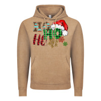 Vintage Coffee ho ho ho christmas Vintage Hoodie - BarkalooDesign