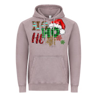 Vintage Zinc ho ho ho christmas Vintage Hoodie - BarkalooDesign