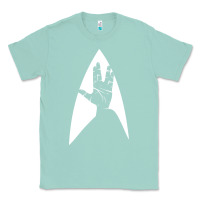 Seafoam live long and prosper Classic Tee - linhVisuals