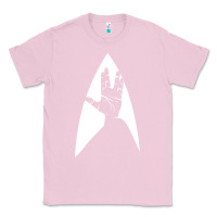 Bubblegum Pink live long and prosper Classic Tee - linhVisuals
