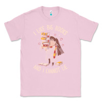 Bubblegum Pink i like big books Classic Tee - linhVisuals