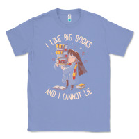 Colony Blue i like big books Classic Tee - linhVisuals